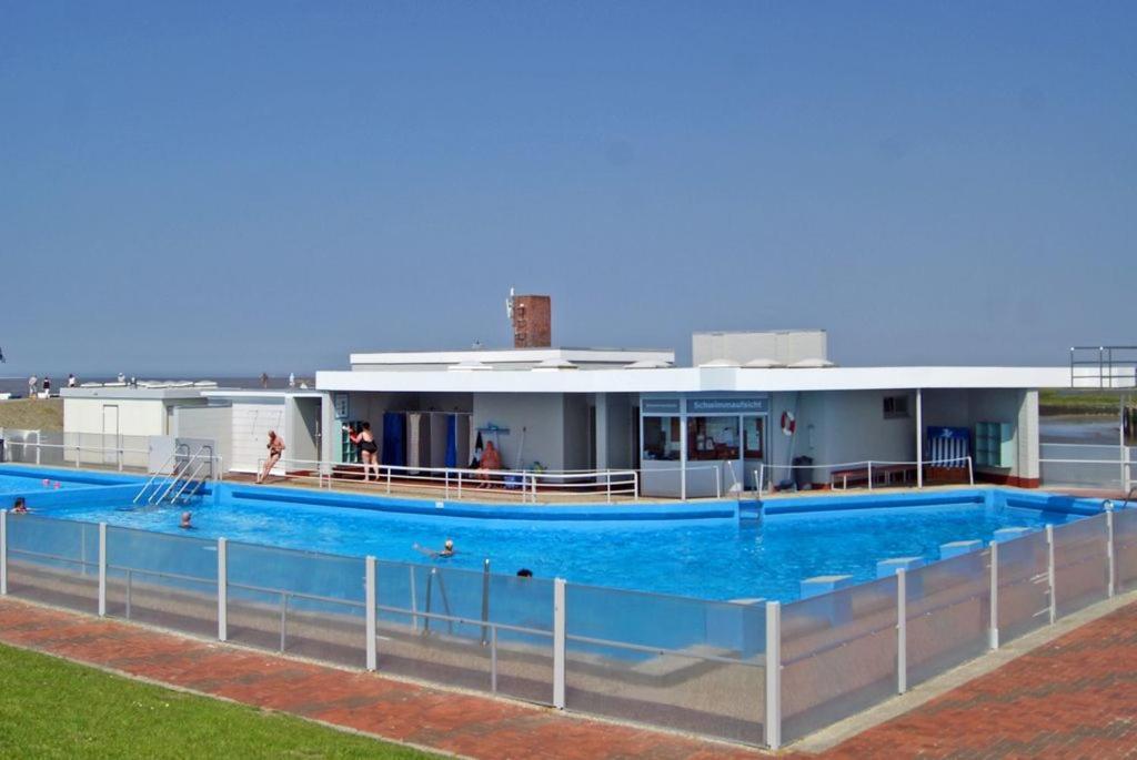 Lodge Camp Harlesiel Direkt Am Wattenmeer วิทท์มุนด์ ภายนอก รูปภาพ