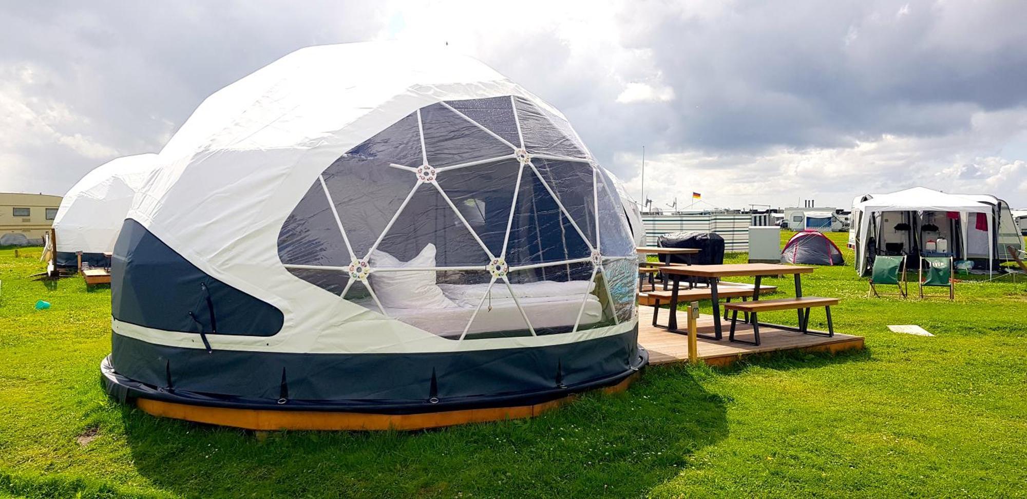 Lodge Camp Harlesiel Direkt Am Wattenmeer วิทท์มุนด์ ภายนอก รูปภาพ