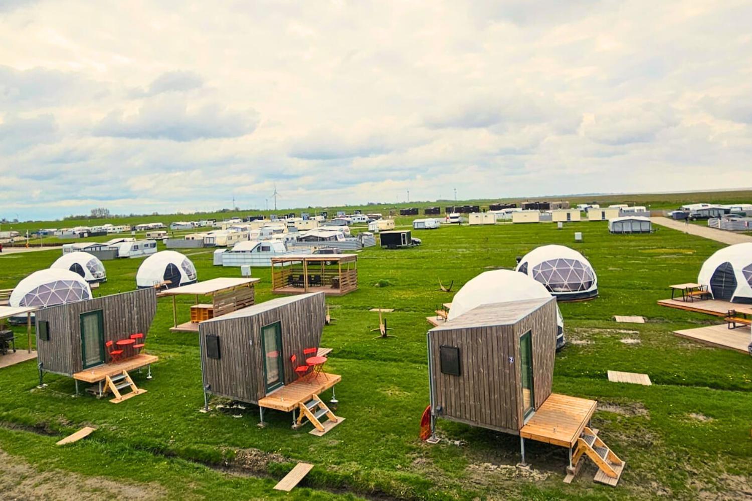 Lodge Camp Harlesiel Direkt Am Wattenmeer วิทท์มุนด์ ภายนอก รูปภาพ